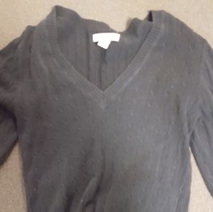 Women's cable knit sweater